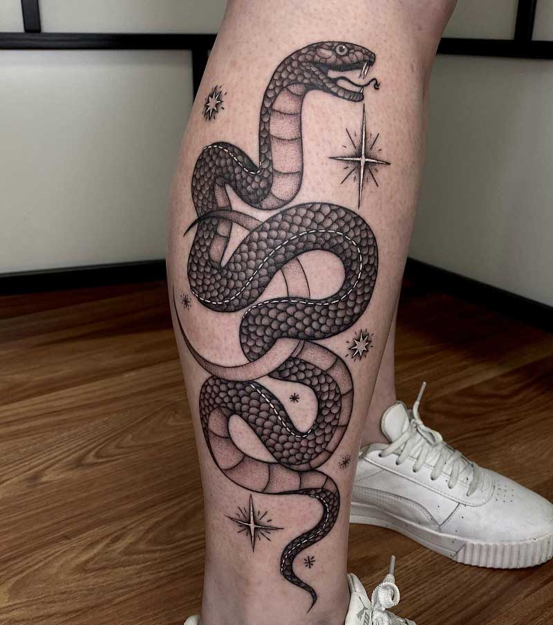snake-calf-tattoo-3
