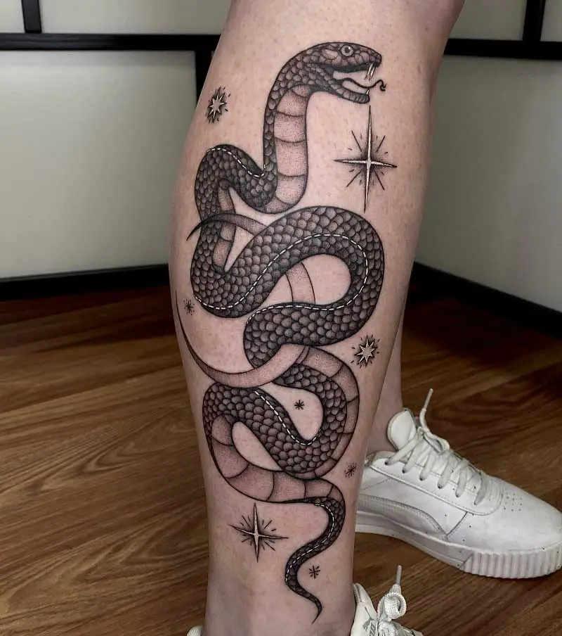 snake-calf-tattoo-3