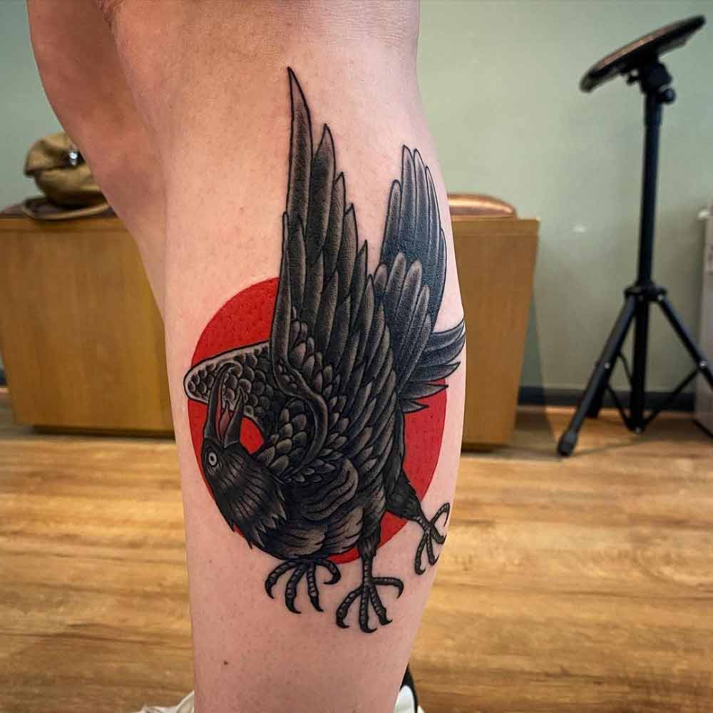 three-legged-crow-tattoo-1