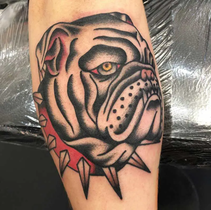 35Amazing Bull Dog Tattoos with Meanings Tattoo  Body Art Guru