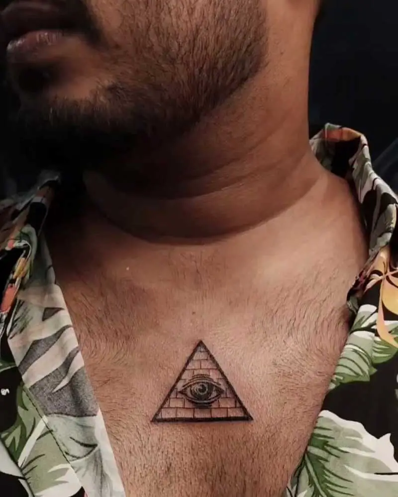 60 Popular Triangle Tattoo Design Ideas 2023 Updated  Saved Tattoo