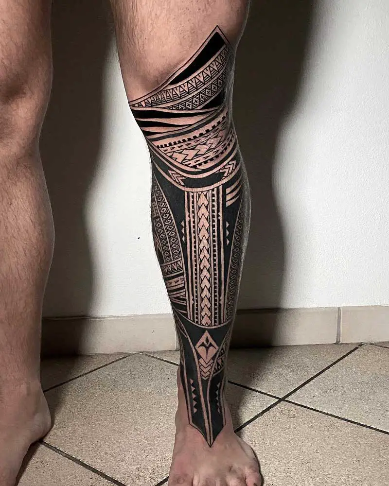 10 Best Leg Tribal Tattoo IdeasCollected By Daily Hind News