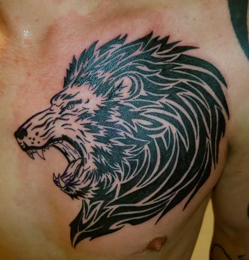 tribal-lion-tattoos-1