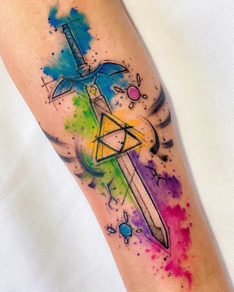 Details 73+ master sword tattoo thtantai2