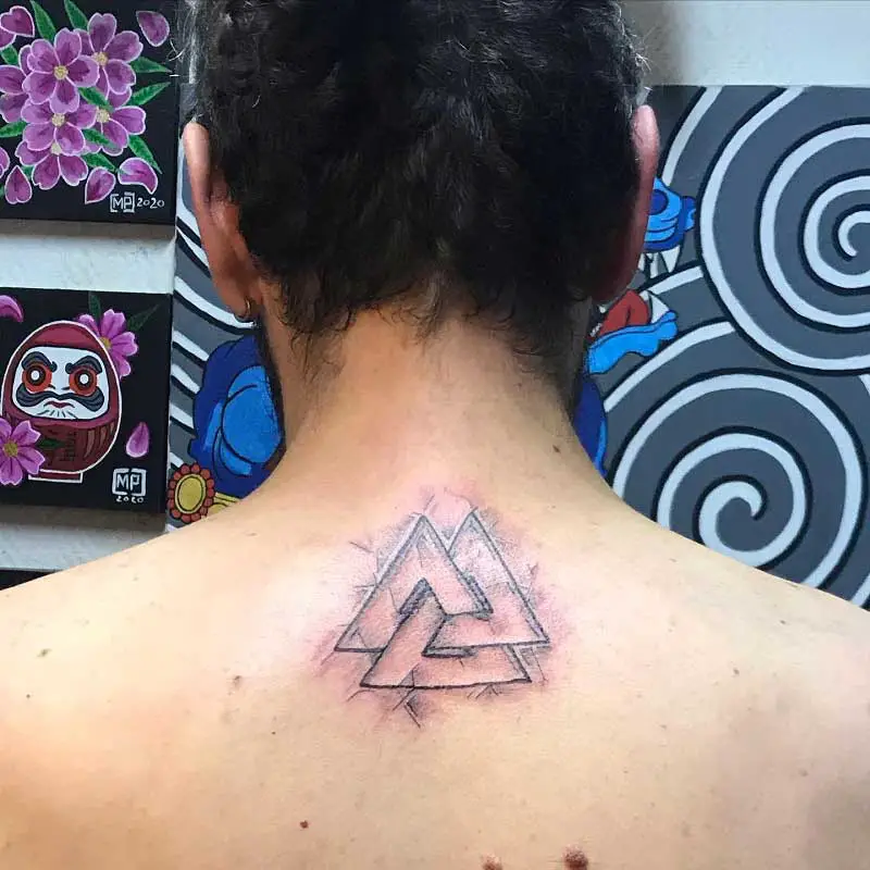 What is the Meaning of a Triangle Tattoo  The Skull and Sword