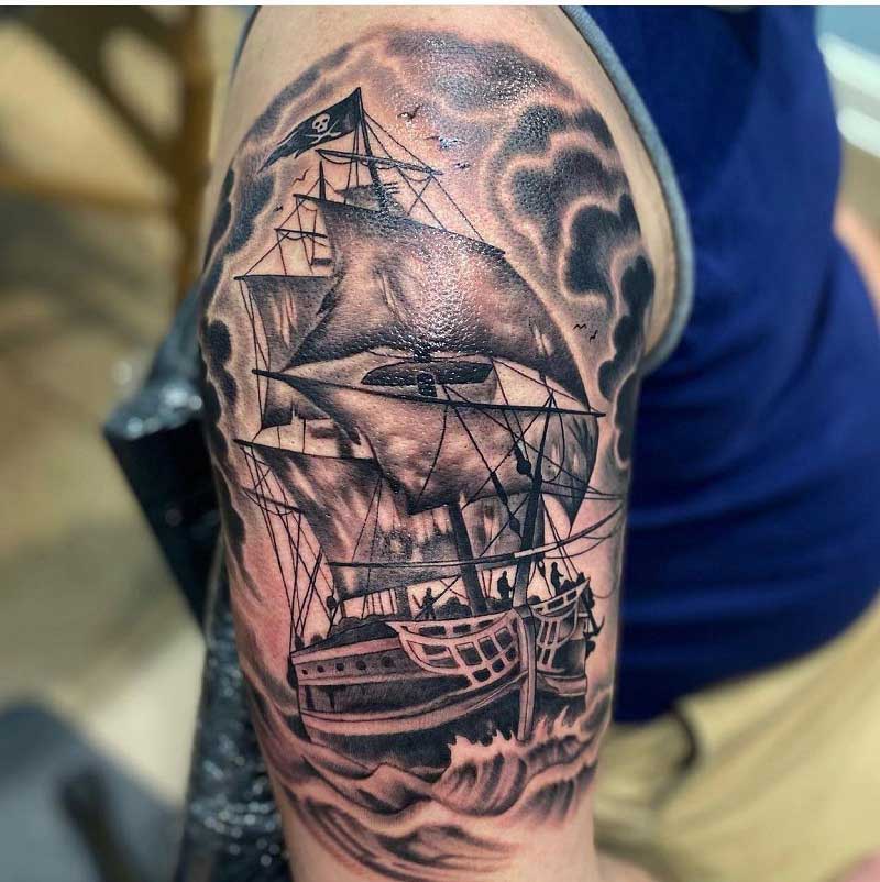 vintage-pirate-ship-tattoo-1