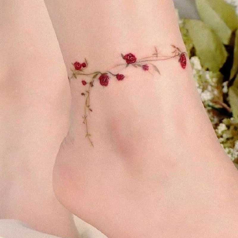 25 cool ankle tattoo designs for women that you must see   Онлайн блог о  тату IdeasTattoo