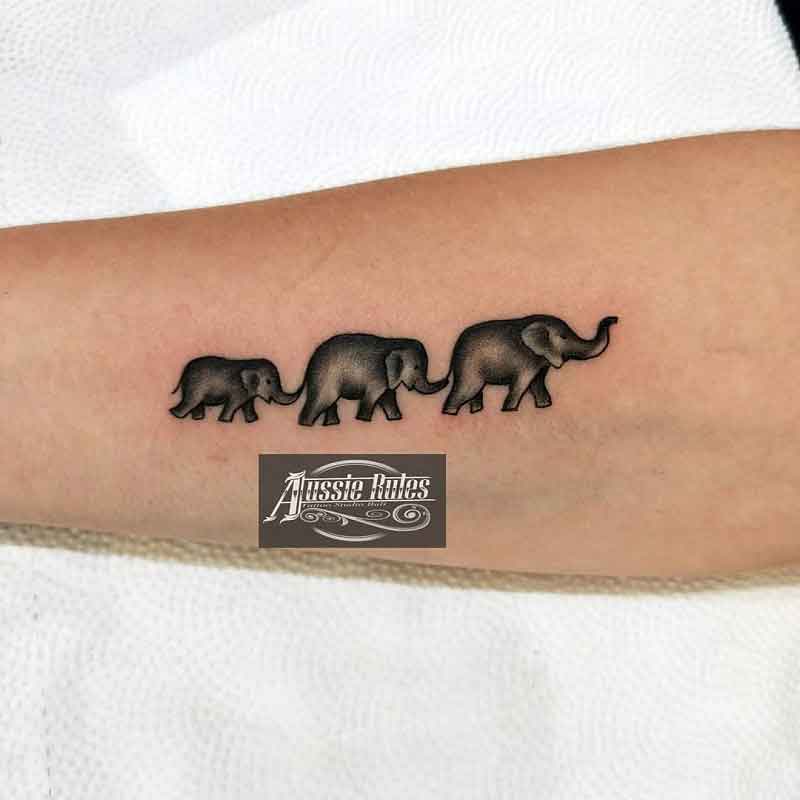 3 Elephant Tattoo 2