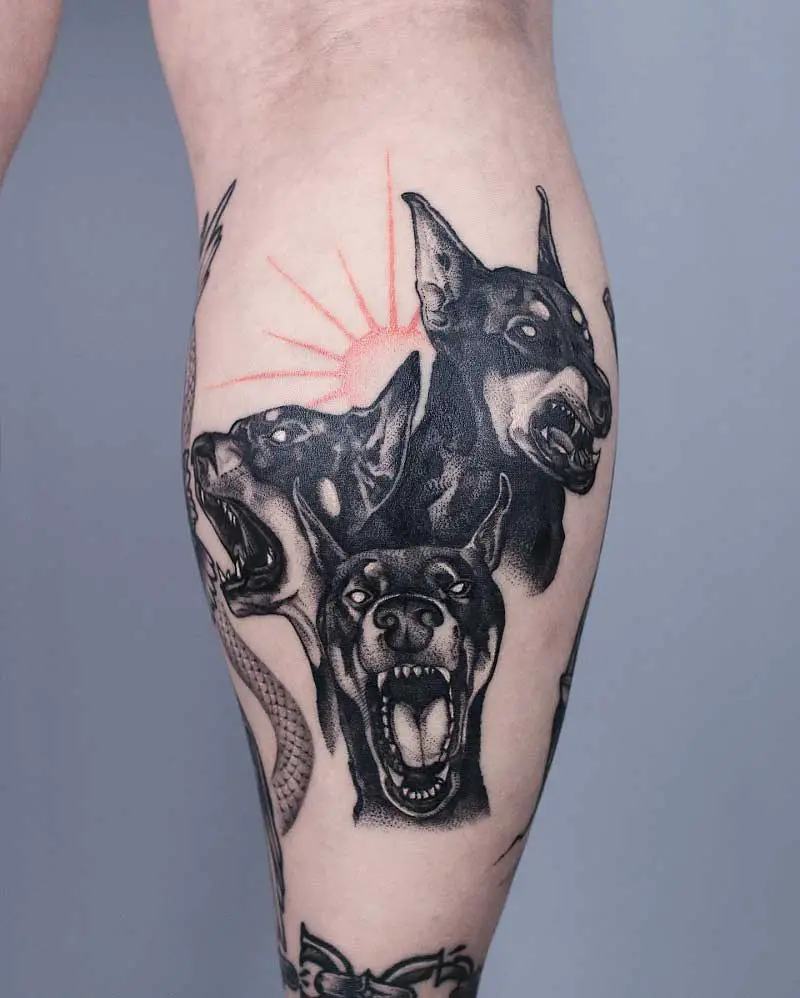 850 Doberman Tattoo Images Stock Photos  Vectors  Shutterstock