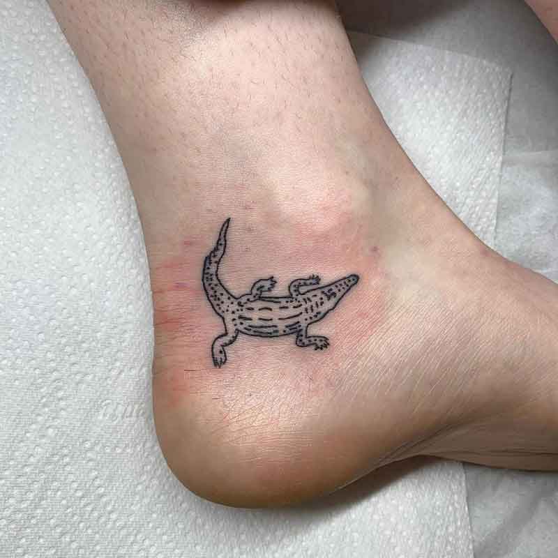 Alligator Foot Tattoo 1