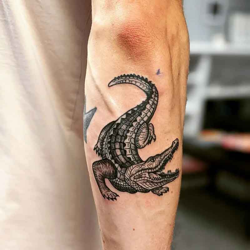 American Alligator Tattoo 2