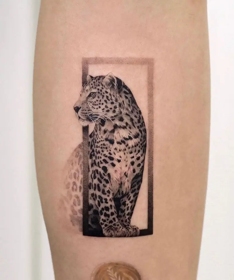 Amur Leopard Tattoo 2