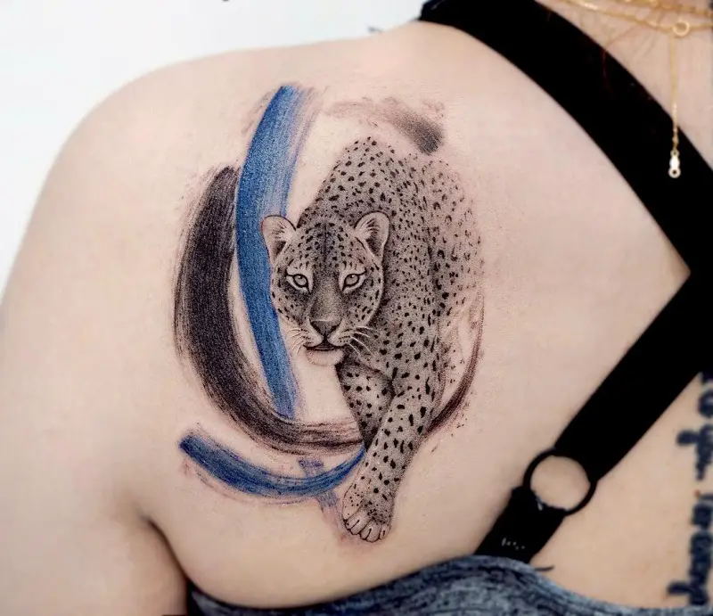 Amur Leopard Tattoo 3