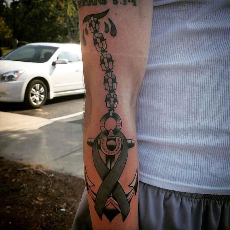 Anchor Chain Tattoo 1