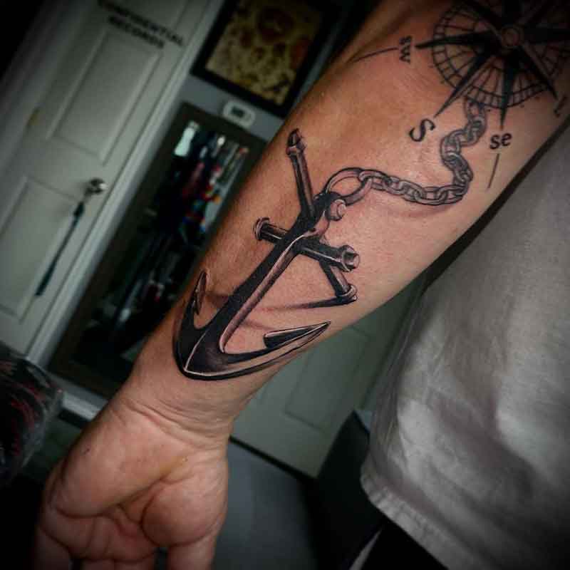 Anchor Chain Tattoo 3