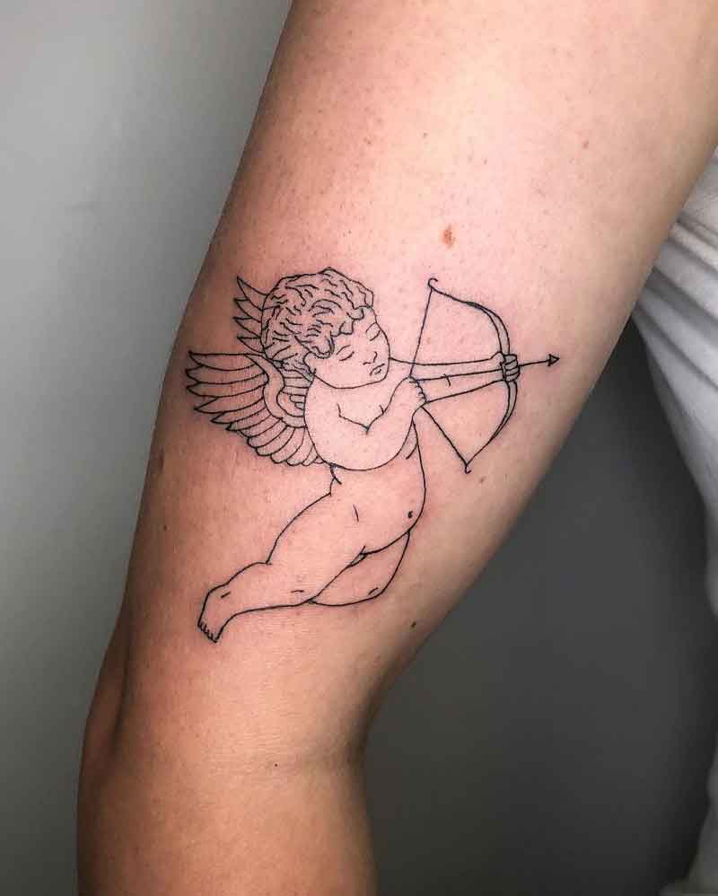 Angel Cupid Tattoo 2