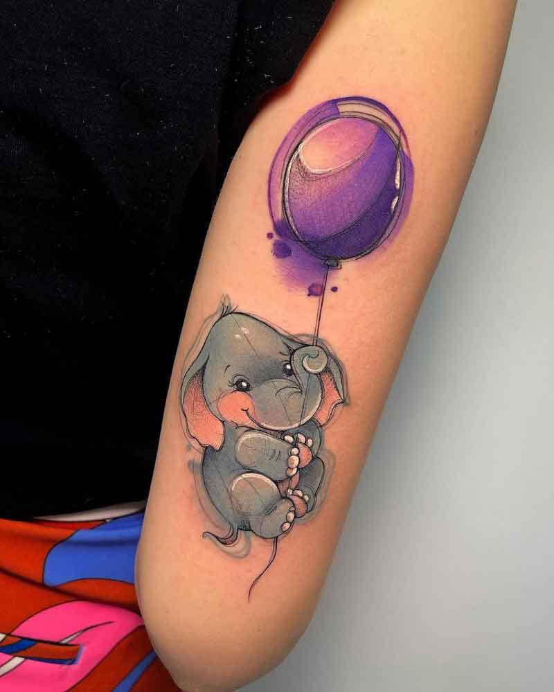 Simple Elephant Tattoos in Popular Styles for Inspiration  Inku Paw