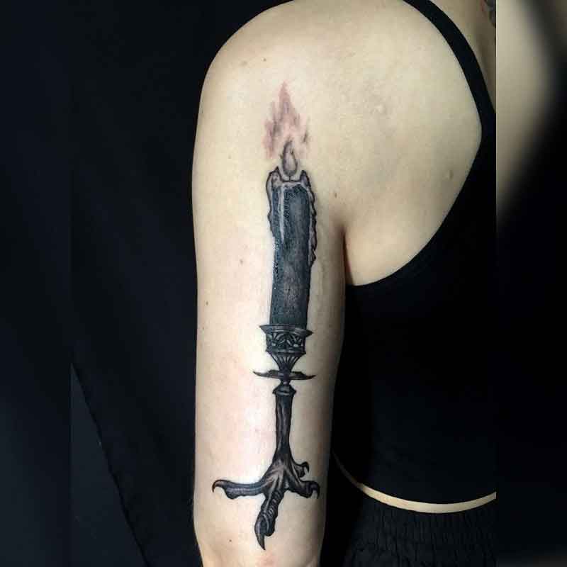 Babylon Candle Tattoo 2