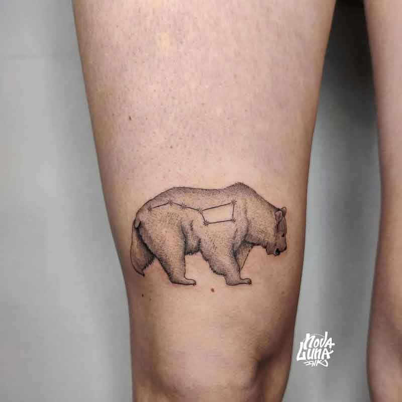 Bear Constellation Tattoo 1