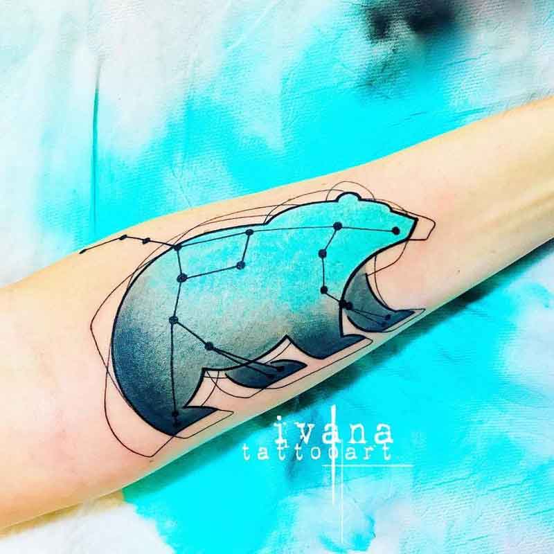 Bear Constellation Tattoo 2