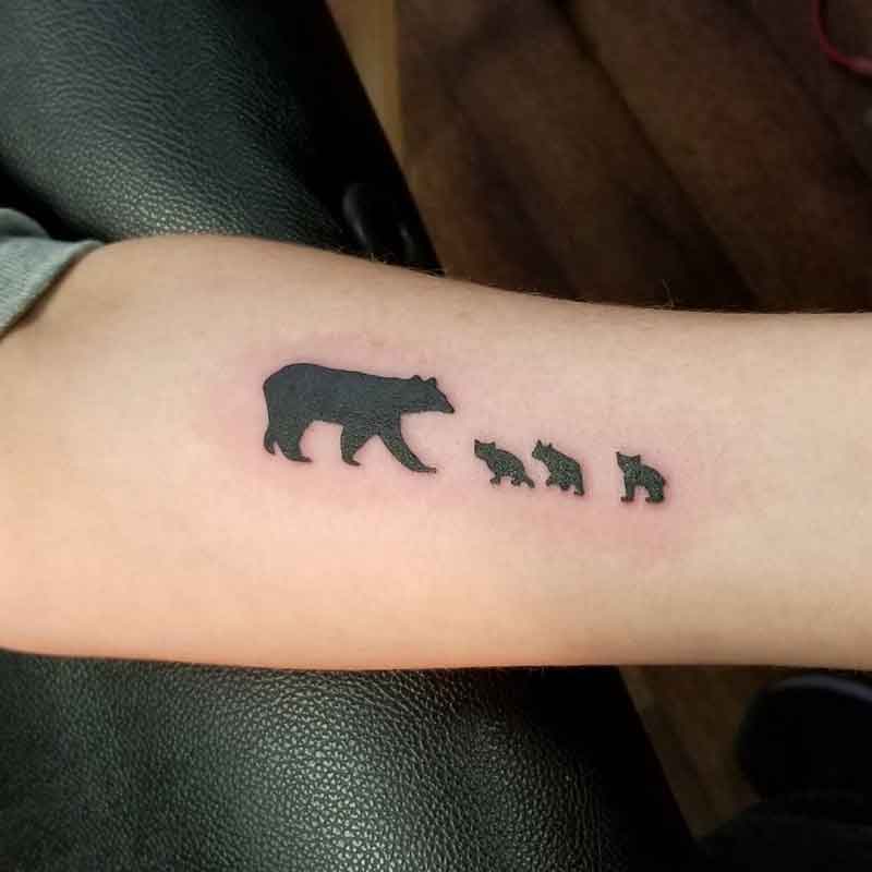 mother bear tattoo