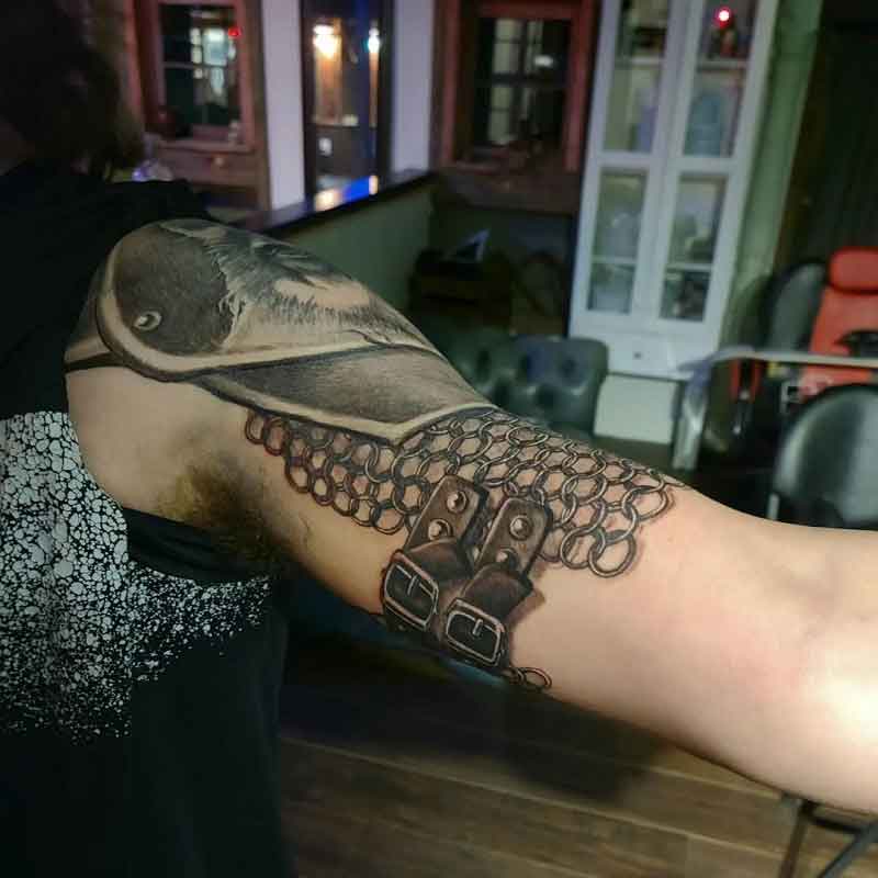 Bicep Chain Tattoo 1