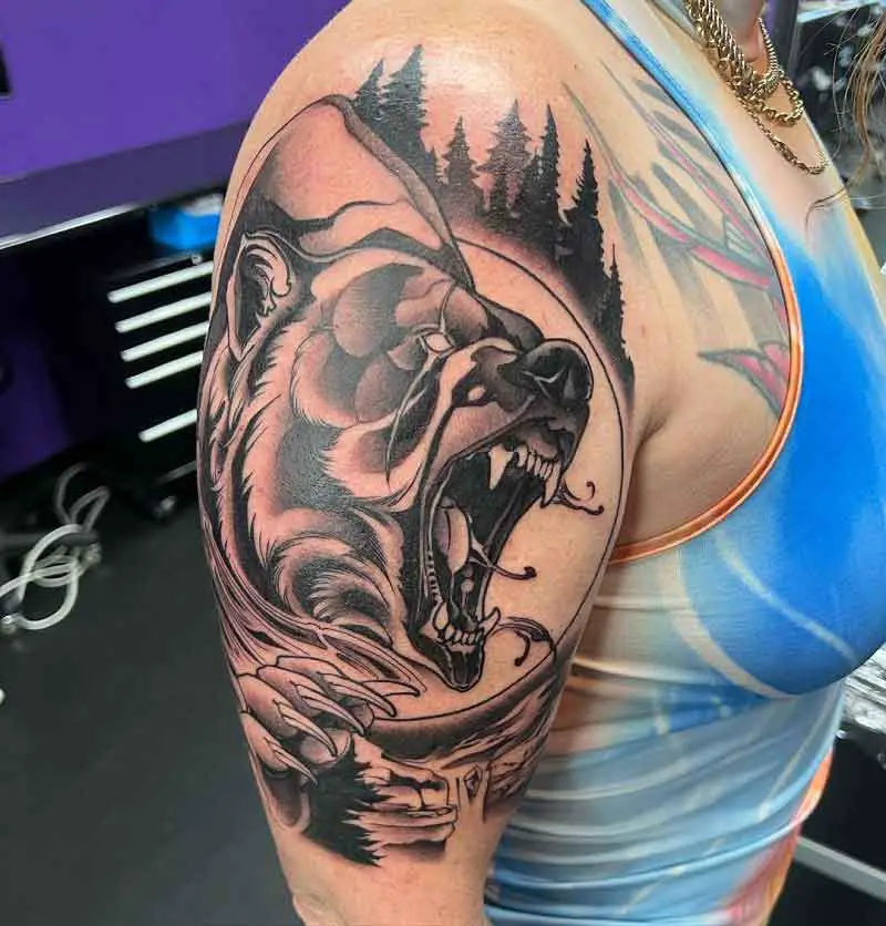 Top 47 Best Black Bear Tattoo Ideas  2021 Inspiration Guide