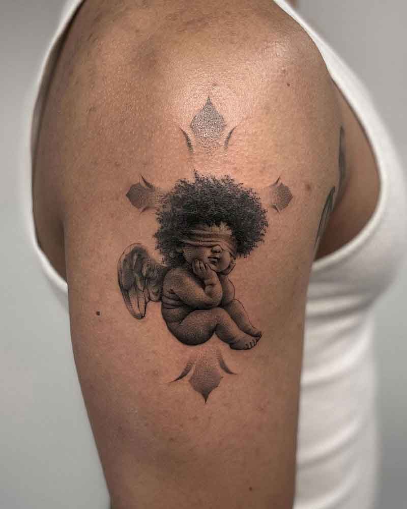 Blind Cupid Tattoo 1