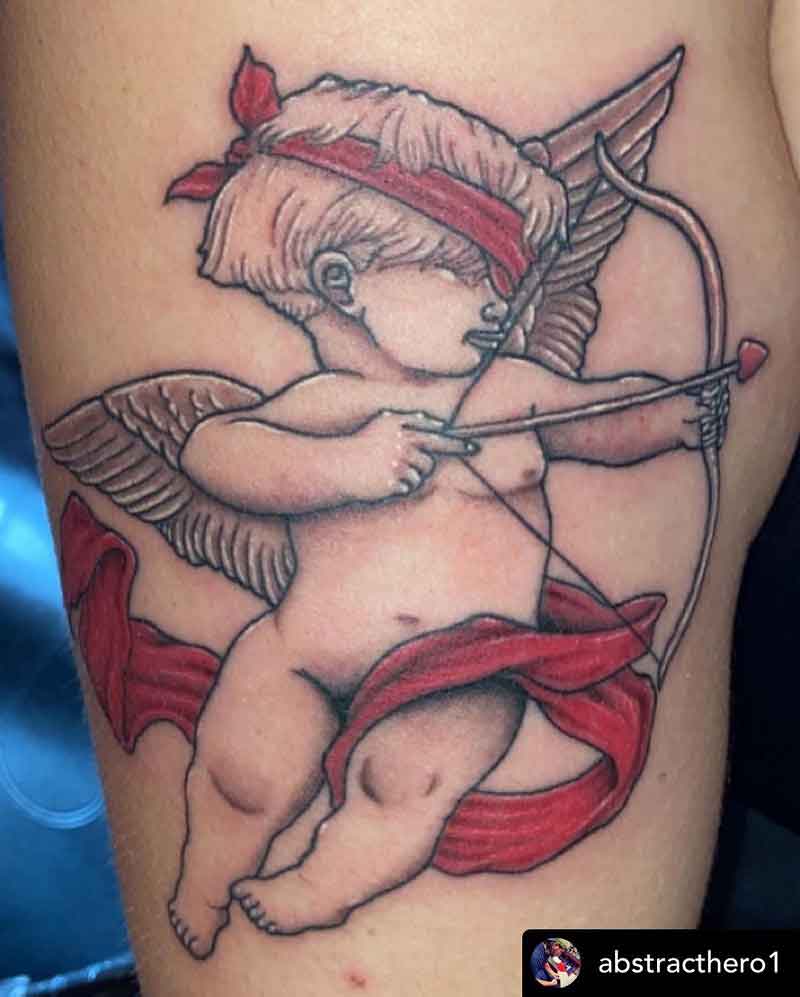 Blind Cupid Tattoo 2