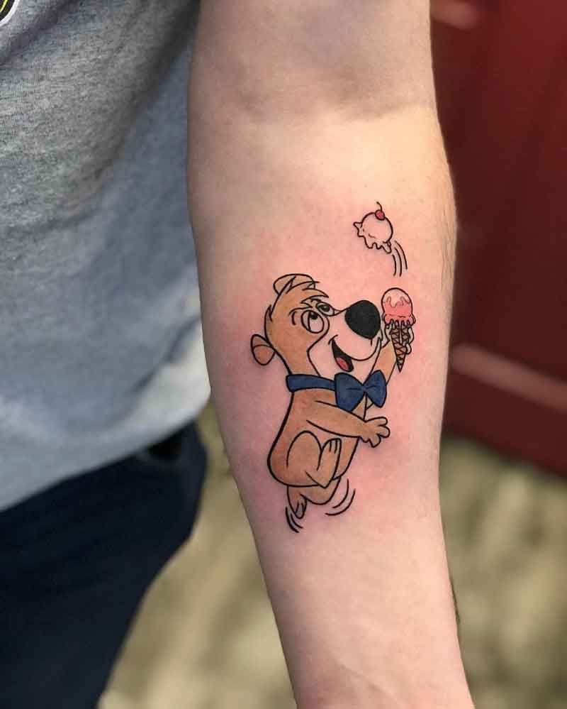 Boo Boo From Yogi Bear Tattoo 1