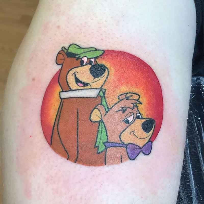 Boo Boo From Yogi Bear Tattoo 3