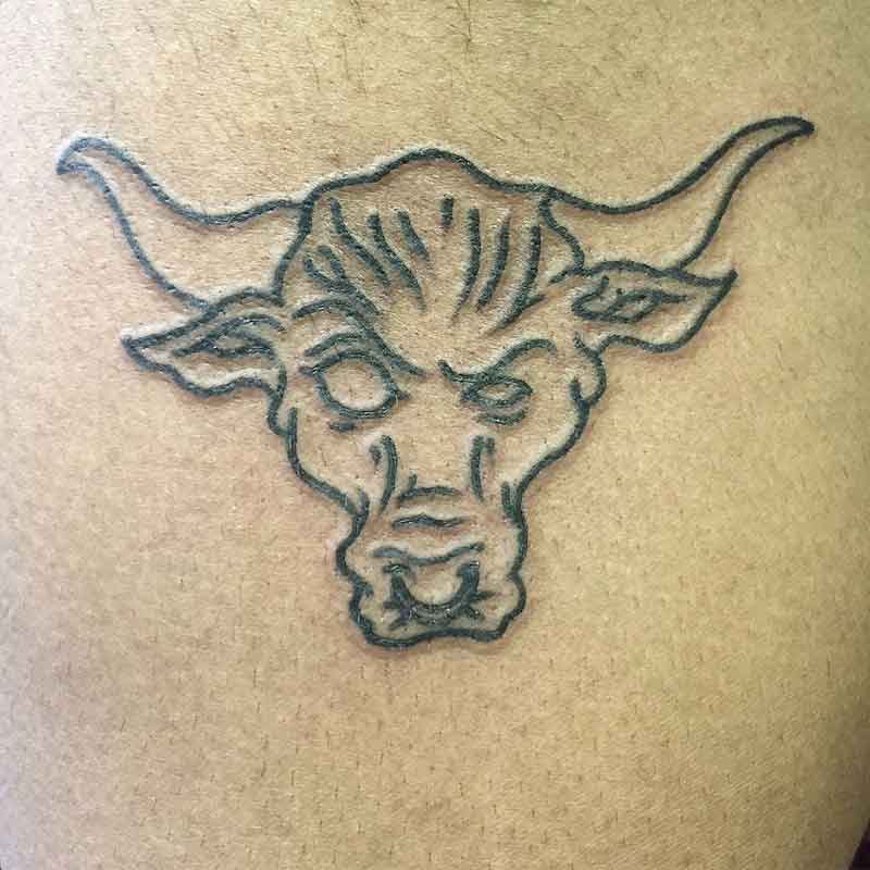 Brahma Bull Tattoo 2