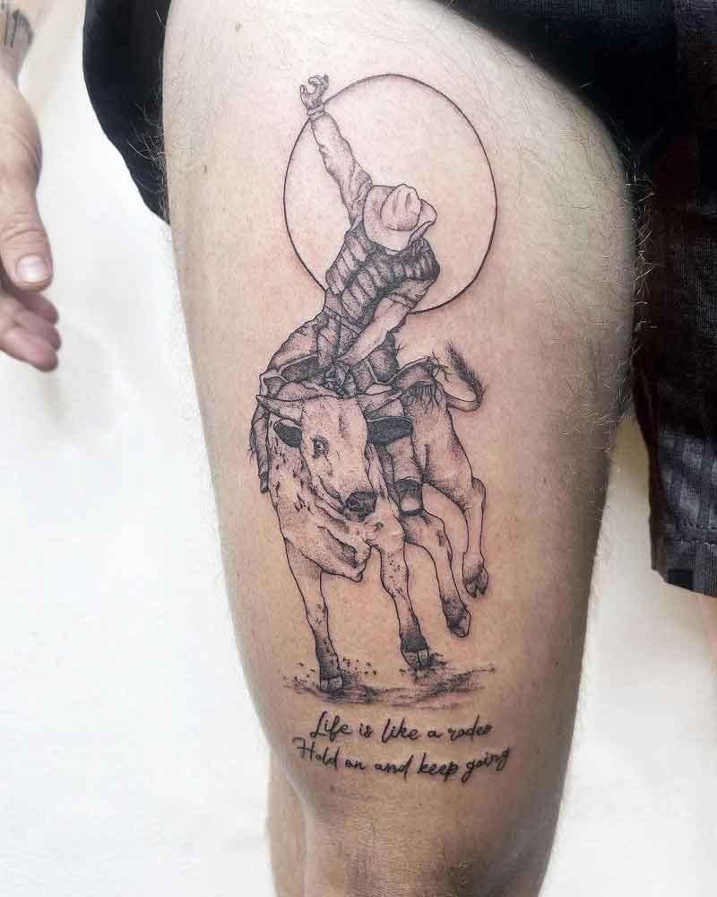 4 Cowboy Tattoo Designs