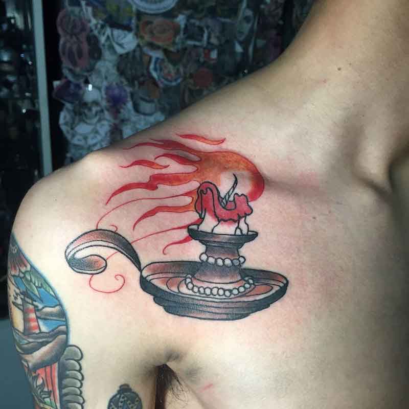Candle Holder Tattoo 3