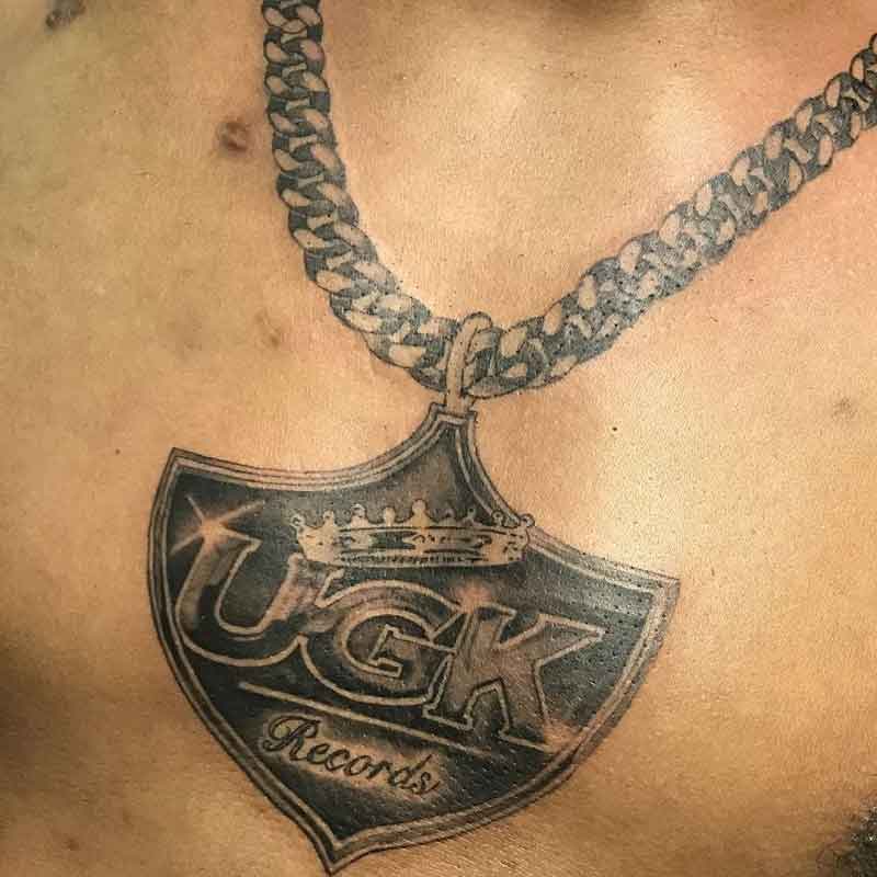 Chain Necklace Tattoo 2