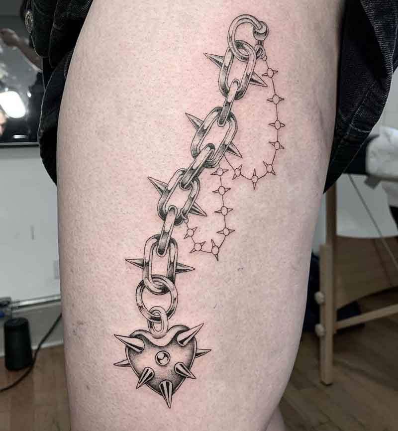 Chain Link Tattoo Design