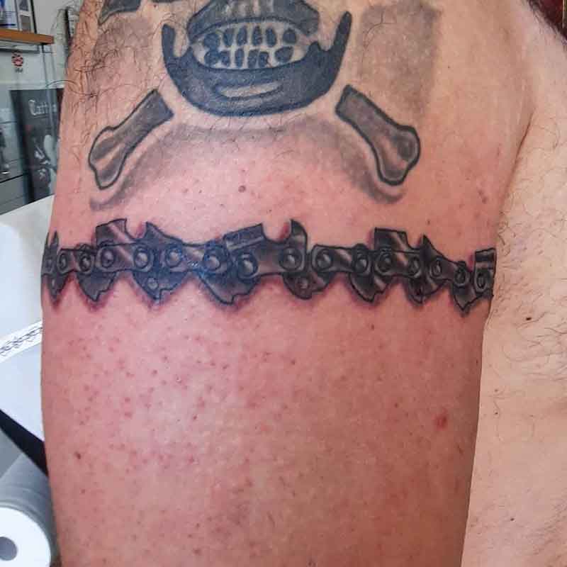 Chainsaw Chain Tattoo 2
