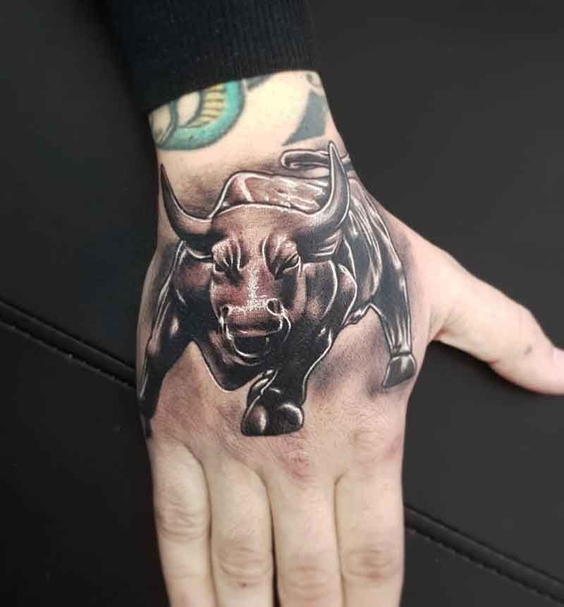 Bull Tattoo  Cover up by baranoid on DeviantArt