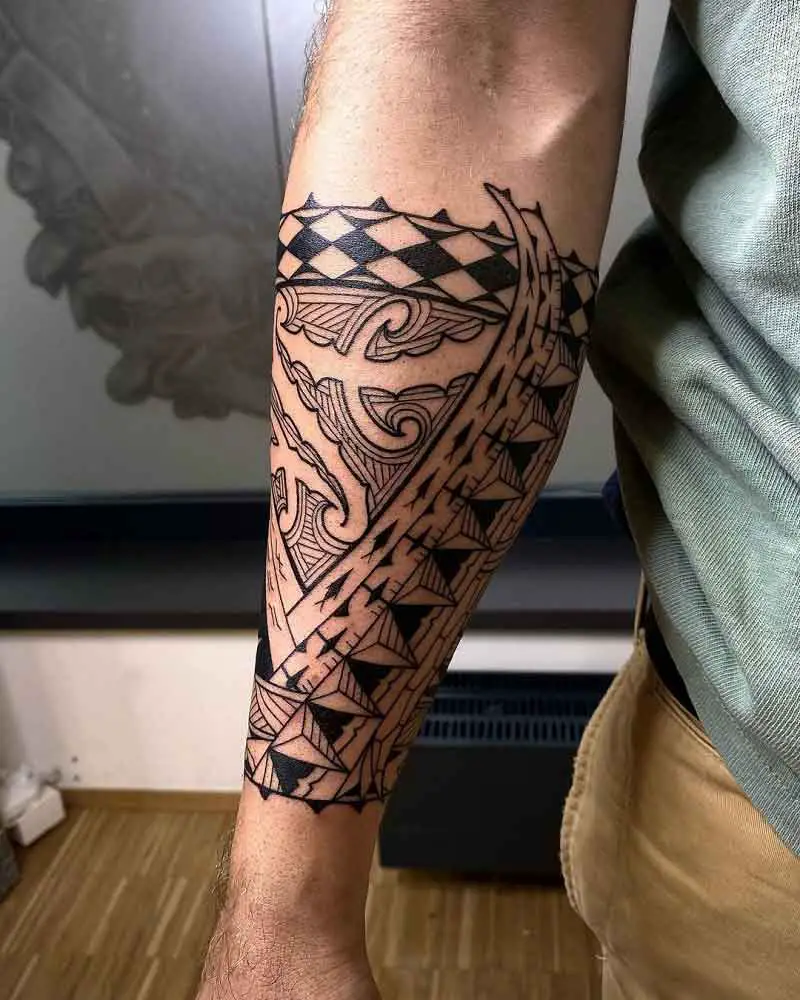Chiselled Maori Tattoo 2