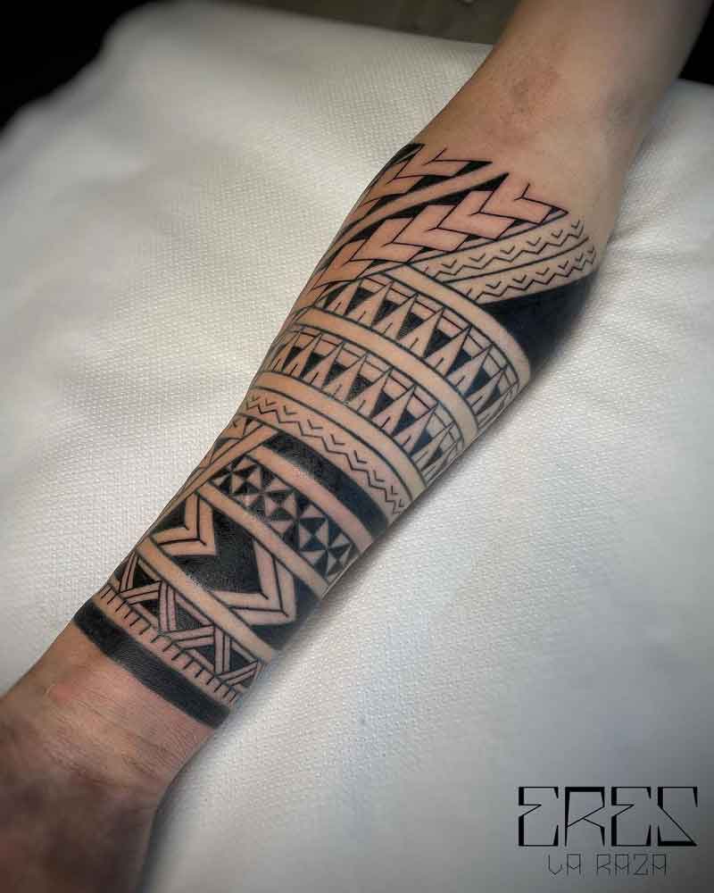 Chiselled Maori Tattoo 3