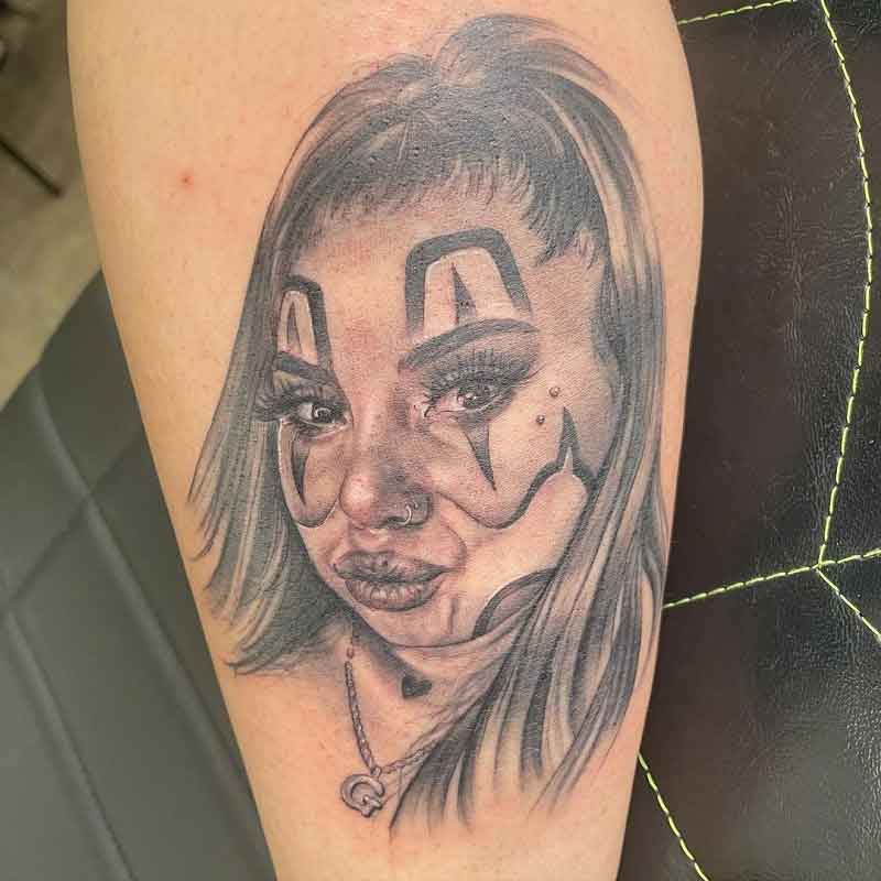 Cholo Clown Tattoo 1