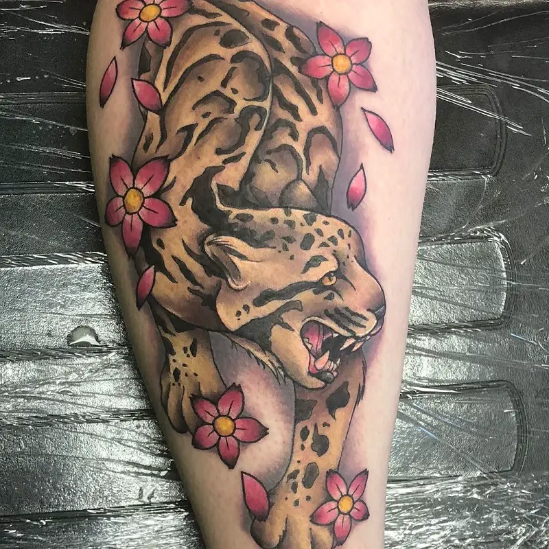 Clouded Leopard Tattoo 3