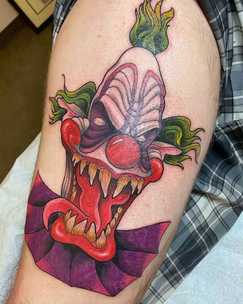 Crazy Clown Tattoo 1