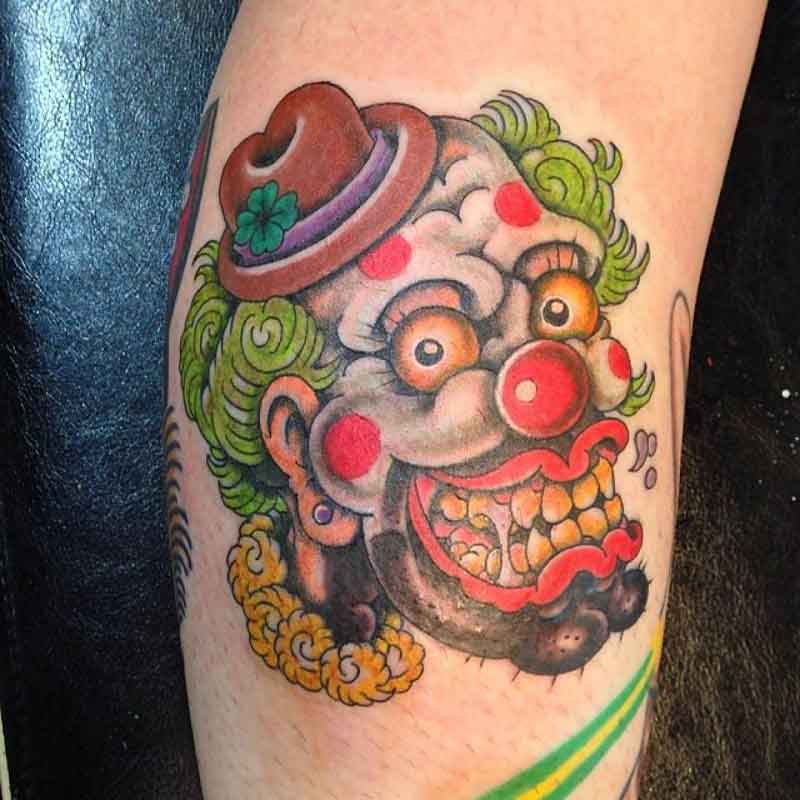 Crazy Clown Tattoo 3
