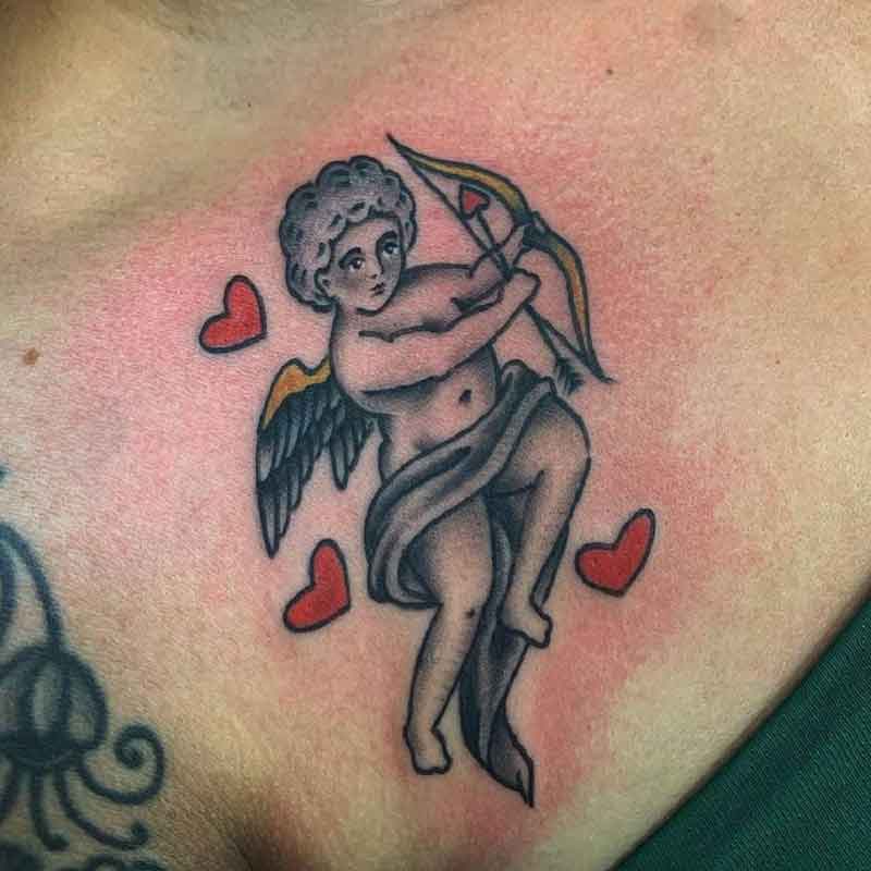 Cupid Heart Tattoo 2