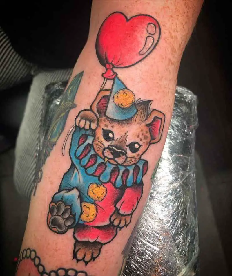 Cute Clown Tattoo 1