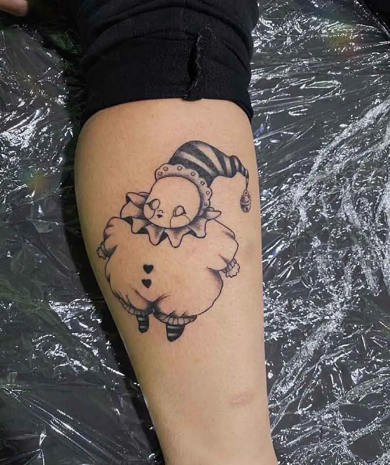 Cute Clown Tattoo 3