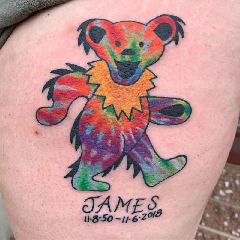 Dancing Bear Tattoo 1