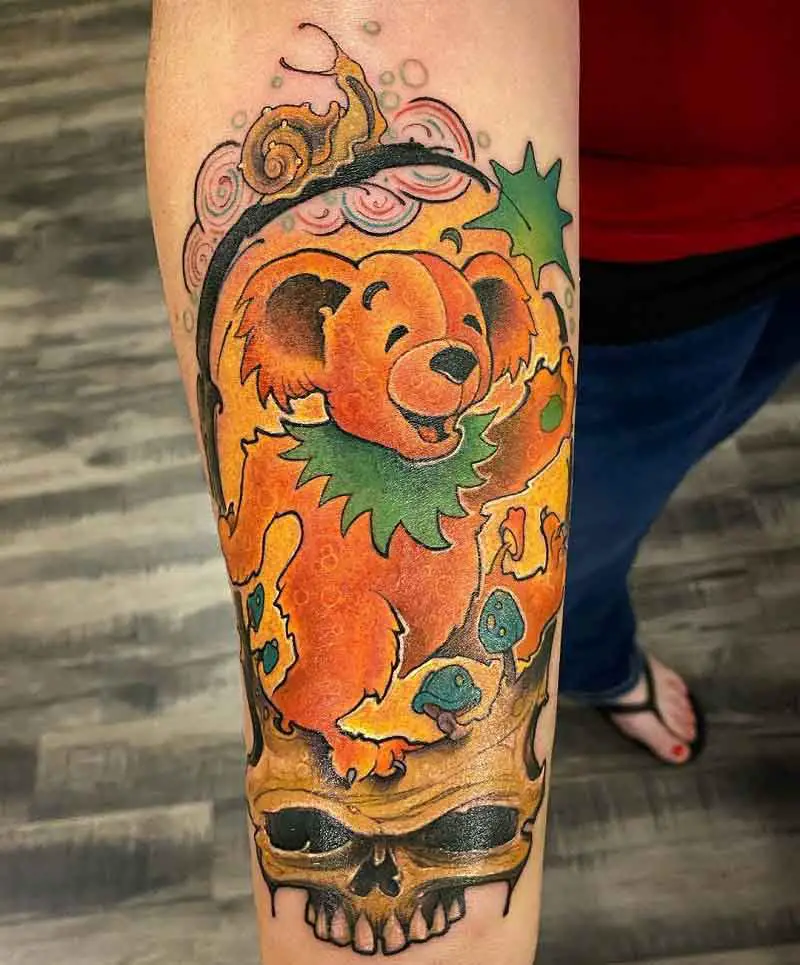 Dancing Bear Tattoo 2