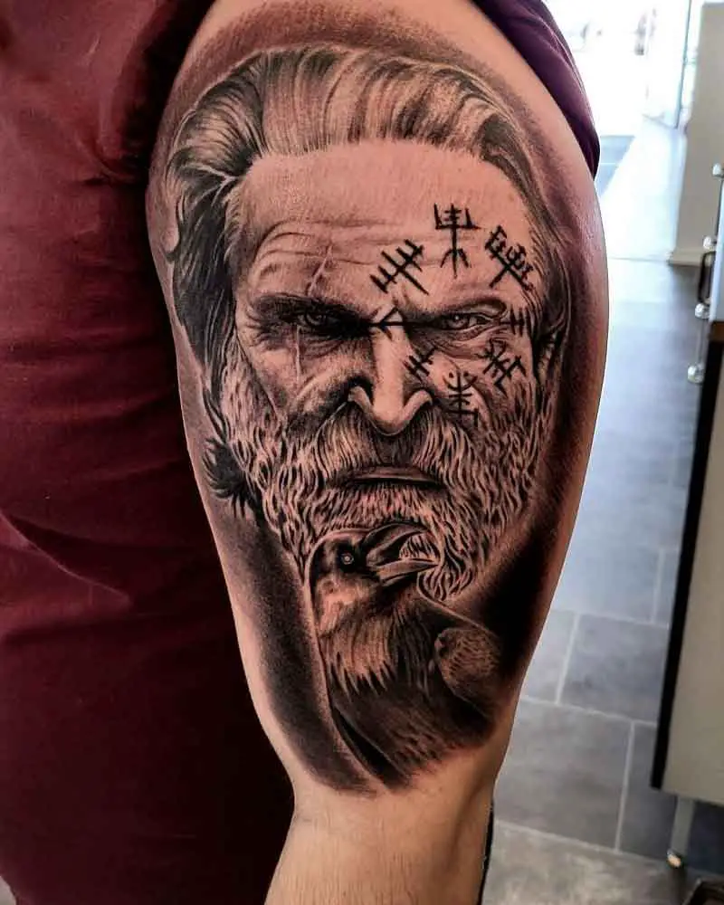 Danish Viking Tattoo Design 1